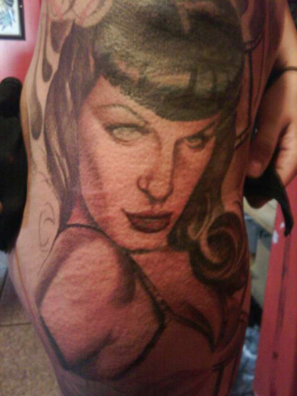 bettie page session 1 tattoo