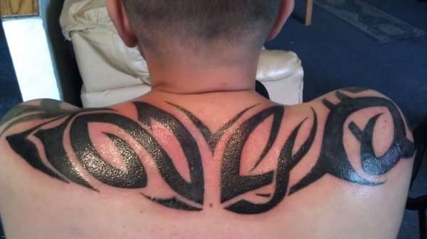 custom tribe work tattoo