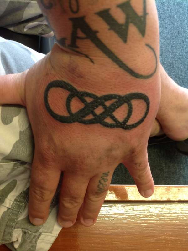 double infinity tattoo tattoo