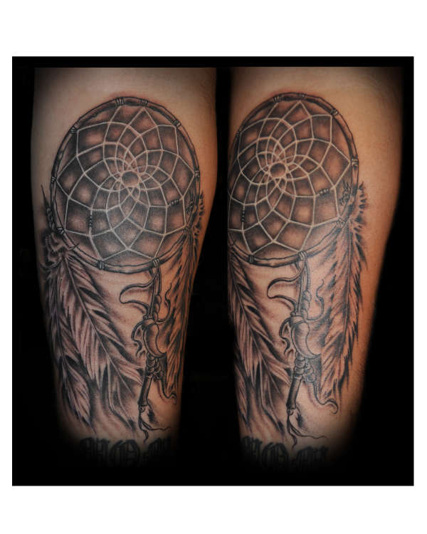 dream catcher tattoo