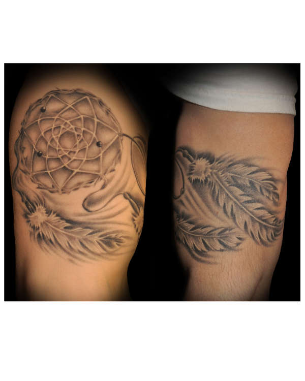dream cathcher tattoo