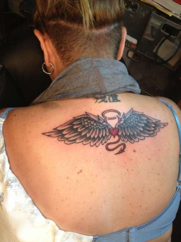 flying sole tattoo