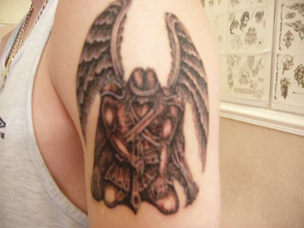 this is still healing tattoo
