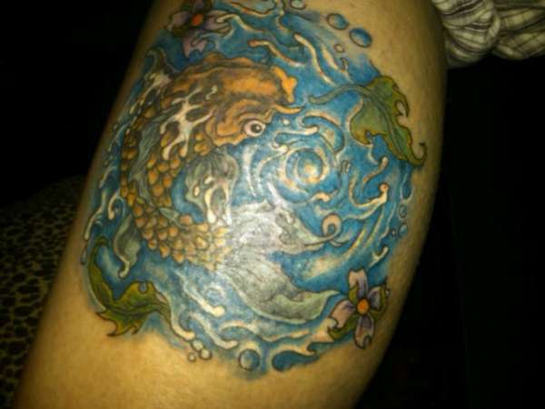 koi fish tattoo
