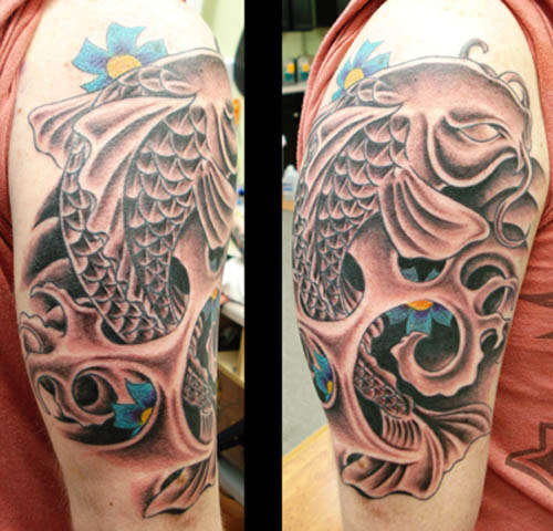 koi tattoo