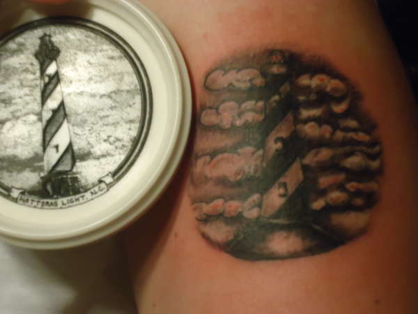 light house tattoo