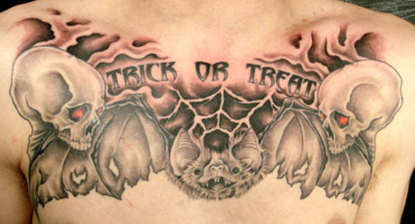 trick or treat tattoo