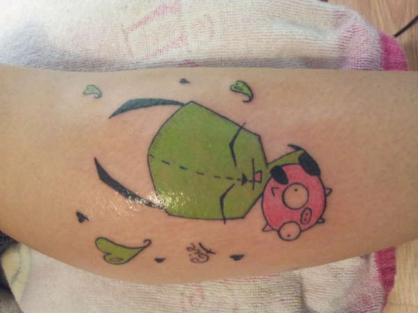 zim tattoo