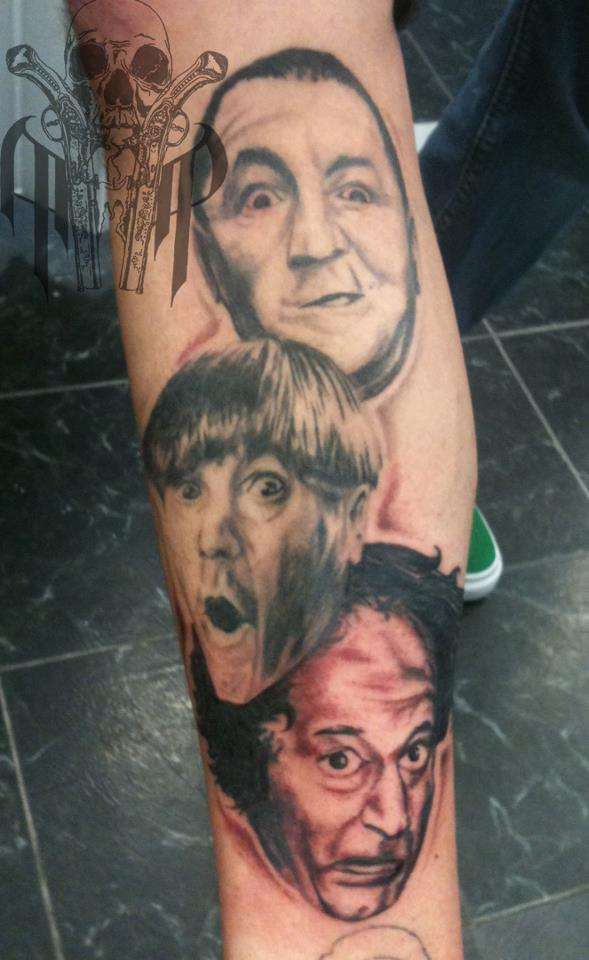 3 Stooges tattoo