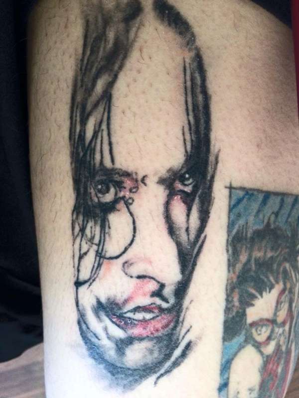 Brandon Lee - The Crow tattoo