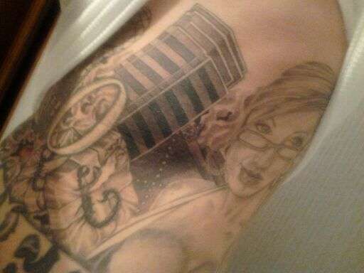 Dallas Skyline tattoo