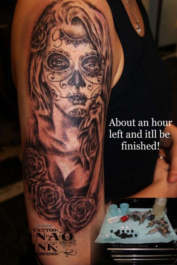 Day of the Dead Girl tattoo