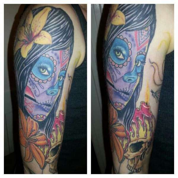 Day of the Dead tattoo