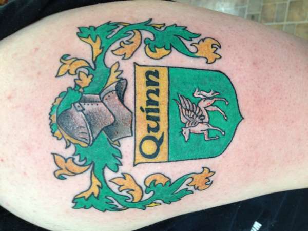 Family crest sleeve (NOT FINISHED) tattoo