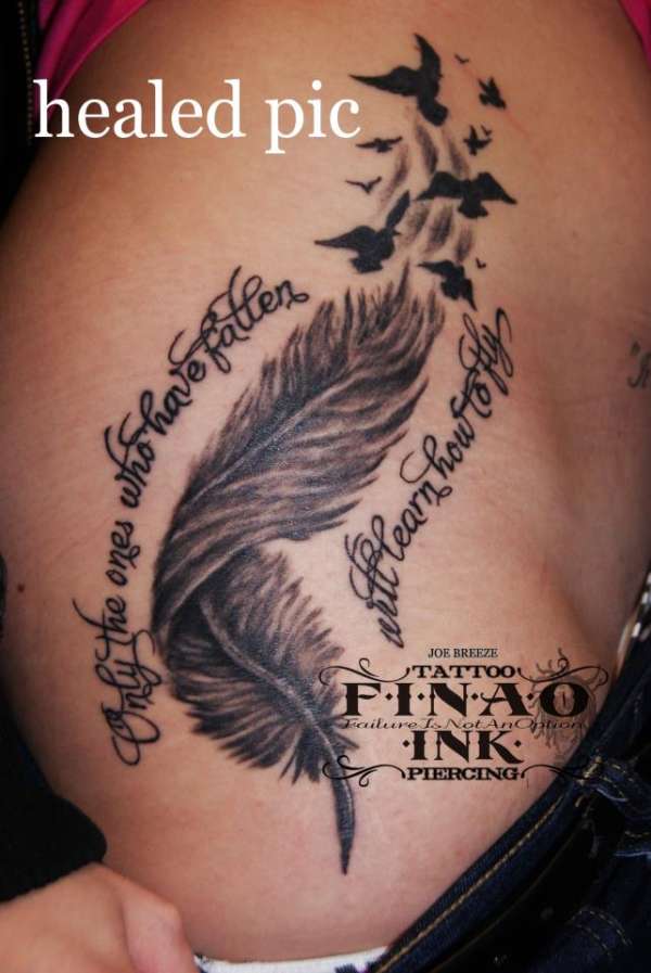 Feather tattoo