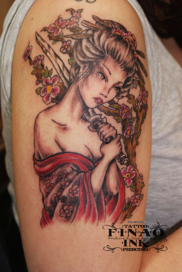 Geisha tattoo