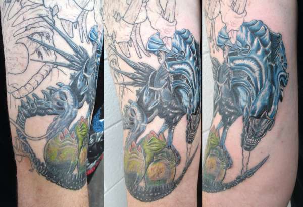 Horror Sleeve tattoo