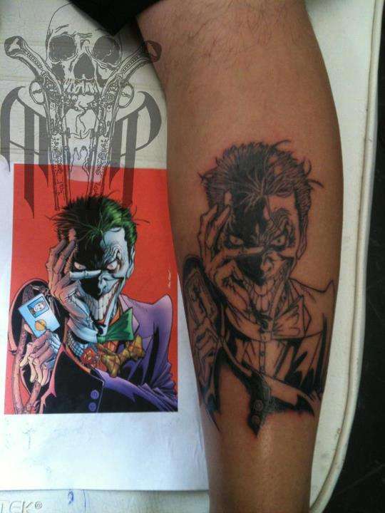 Joker tattoo
