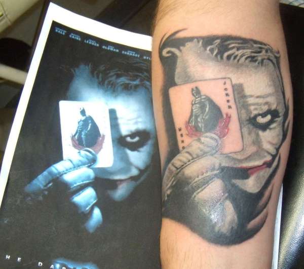 Joker tattoo