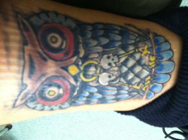 Owl tattoo