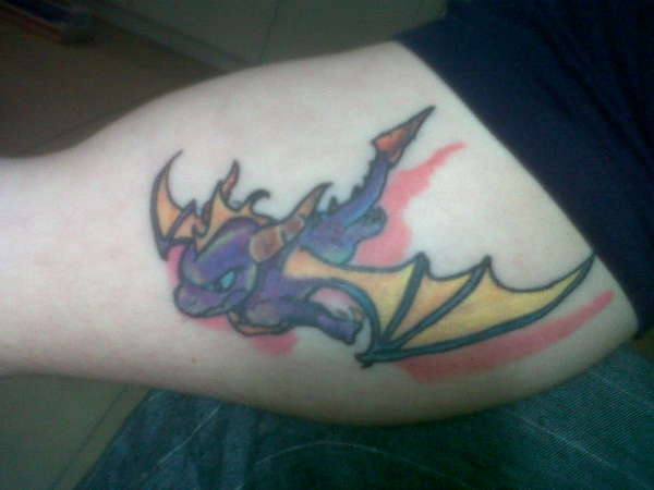 Spyro the dragon tattoo