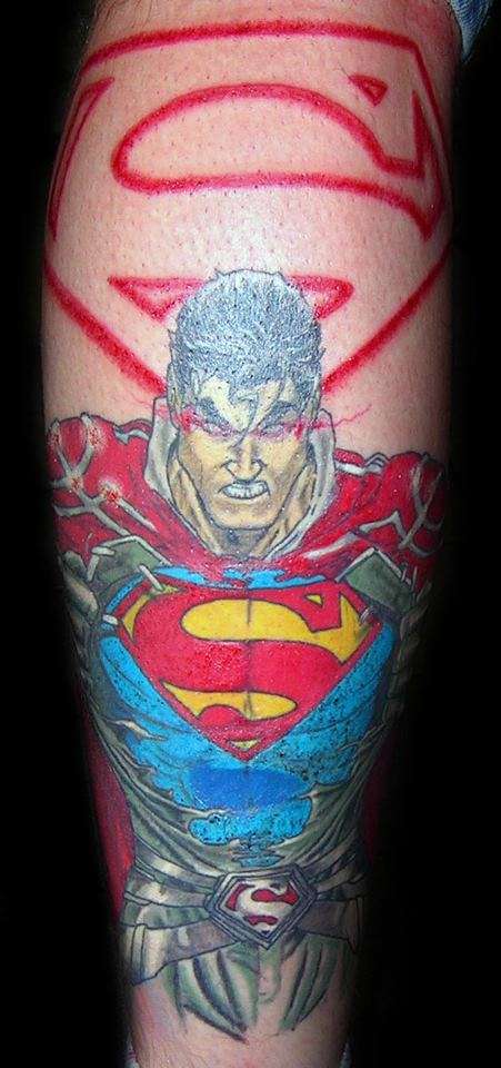 Superman tattoo