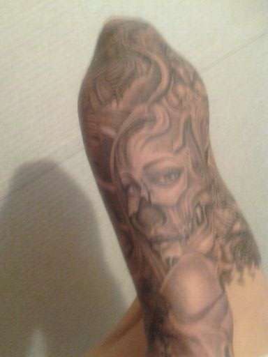 day of the dead tattoo