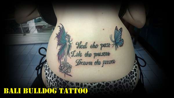 fairy n butterfly tattoo