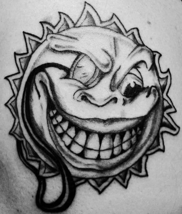sun tattoo