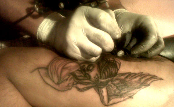 Beautiful Death...  In Progress... tattoo
