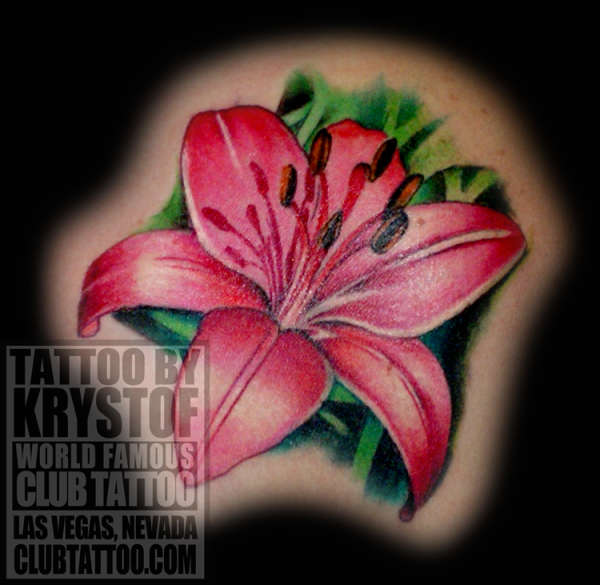 Hibiscus tattoo