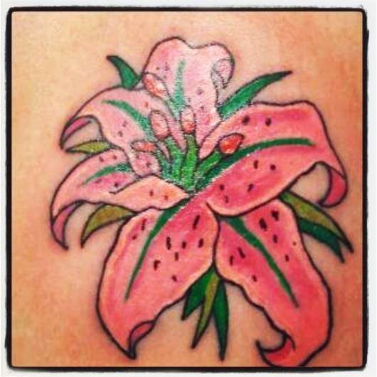 Lilly tattoo