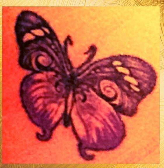 My Butterfly Cover Up tattoo