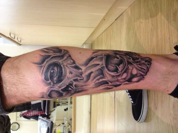 Skulls tattoo
