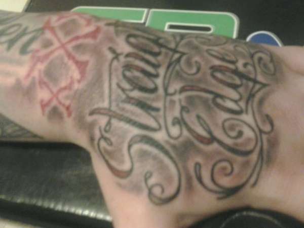 Straight Edge tattoo