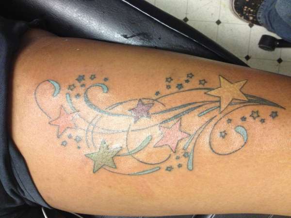 Thigh piece tattoo