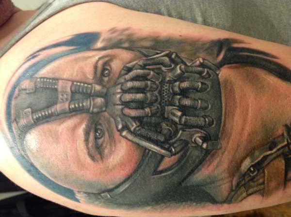 Went through pain for Bane tattoo