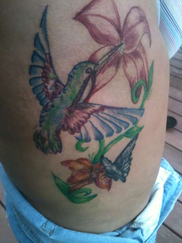 humming bird tattoo