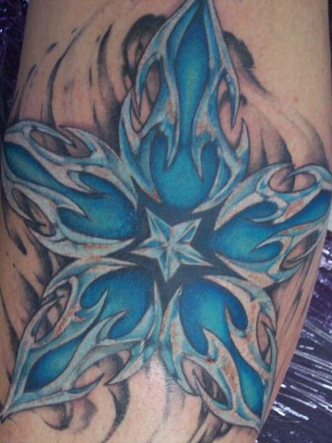 k..star tattoo