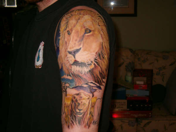 lions tattoo
