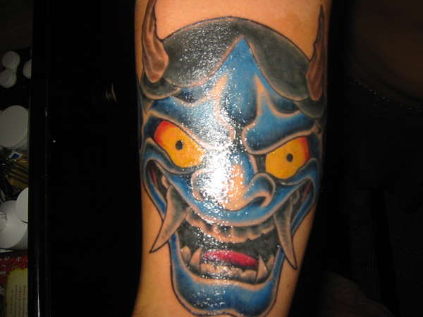 demon tattoo