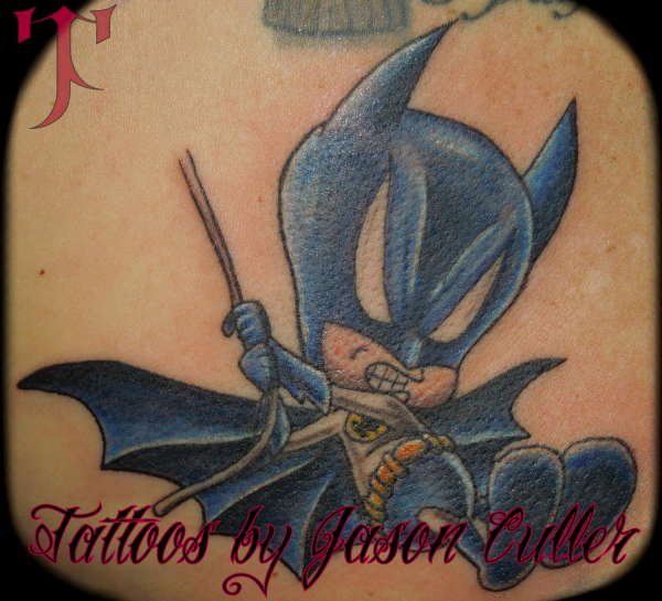 kid batman tattoo