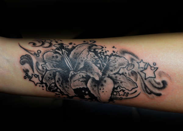 lillies tattoo