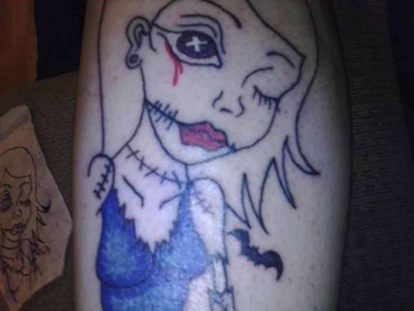 zombie tattoo