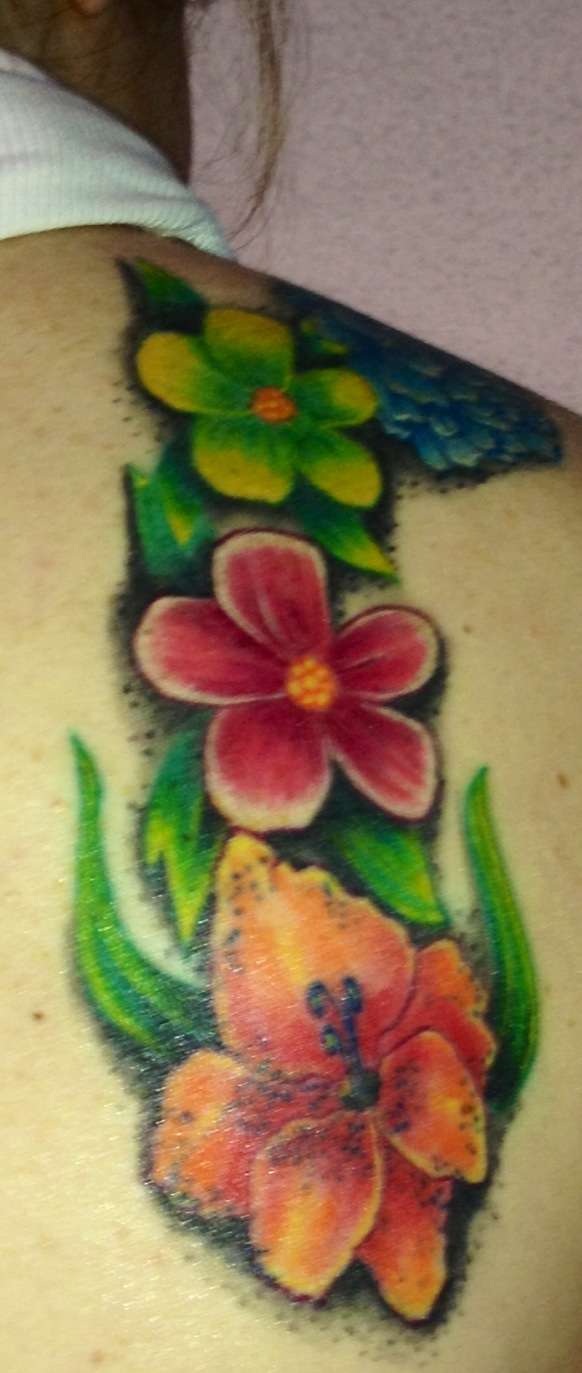 Birth flower tattoo tattoo