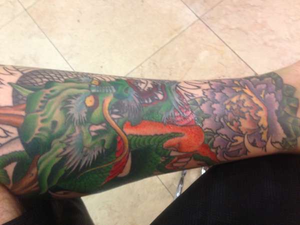 Japanese dragon tattoo tattoo
