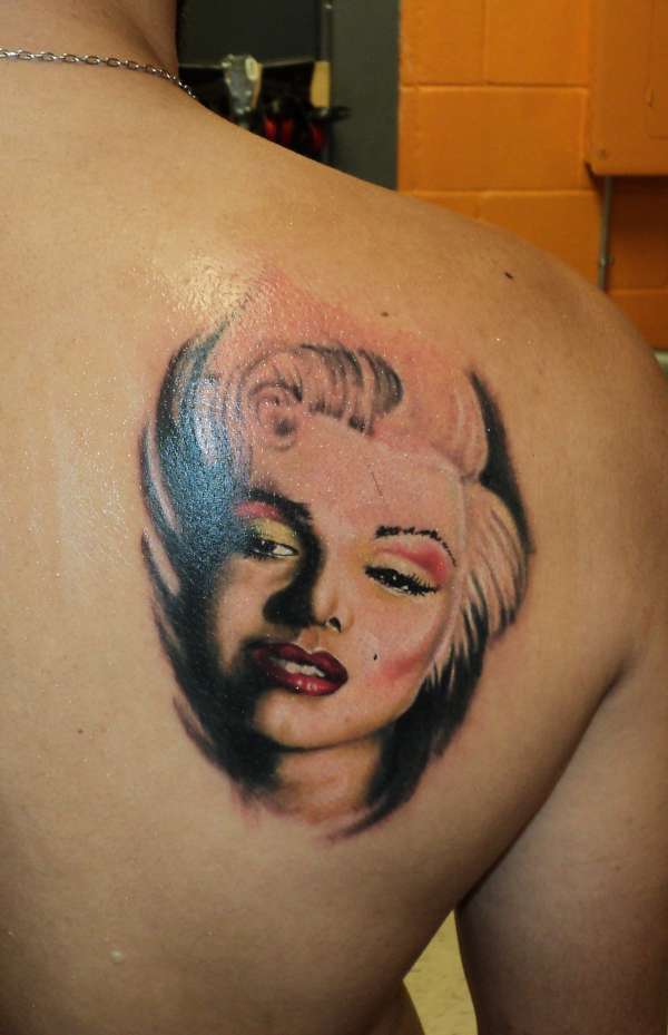 Marilyn Monroe tattoo tattoo