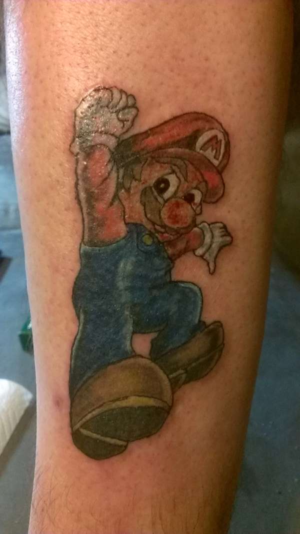 Mario tattoo