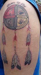 Medicine Wheel tattoo