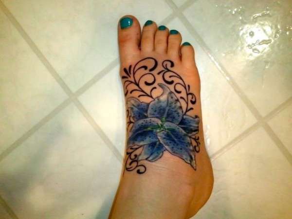 My foot tattoo tattoo